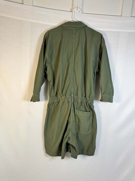 Citizens of Humanity Marta Utility Romper in Laurel Green, Size Large - Picture 5 of 13